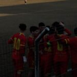 Taggia esulta gol